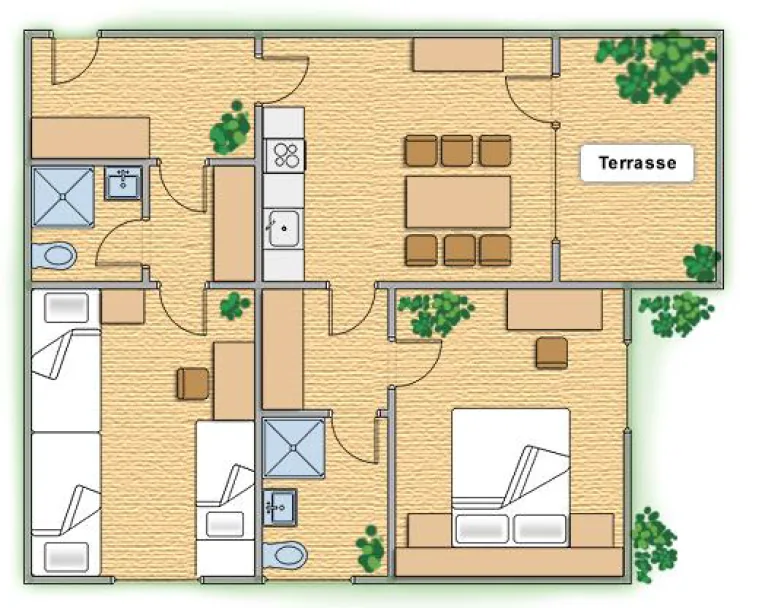 Gästehaus G1 bis G11